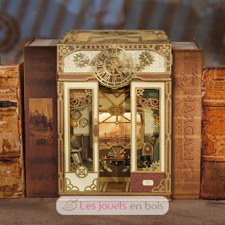 Book Nook Infinity Train Fantasía de vapor T-TQ442 Tonecheer 2
