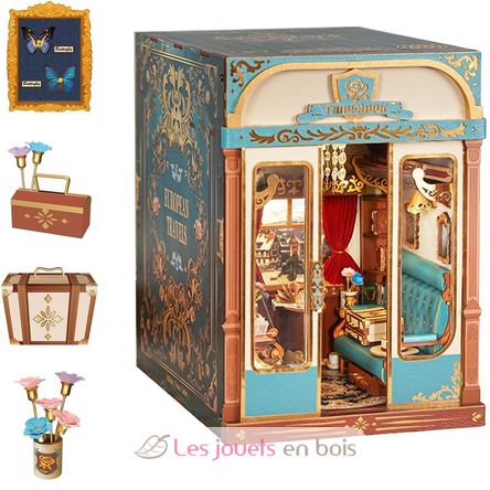 Book Nook Infinity Train Viajar por Europa T-TQ443 Tonecheer 1