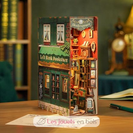 Book Nook Librería de la ribera izquierda T-TQ140 Tonecheer 2