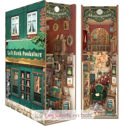 Book Nook Librería de la ribera izquierda T-TQ140 Tonecheer 1