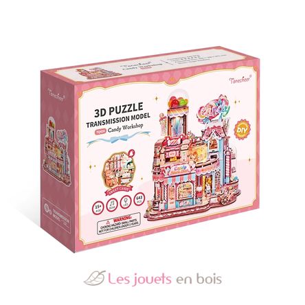 Puzle 3D Taller de dulces T-TQ424 Tonecheer 9