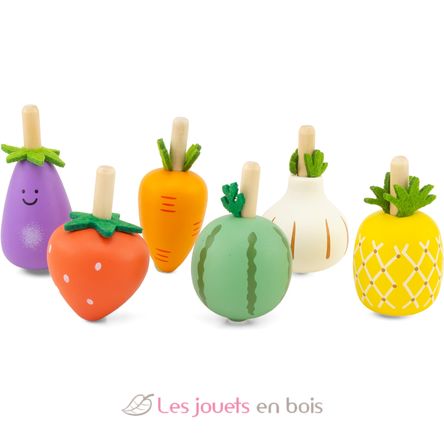 Peonzas frutas y verduras 6 piezas UL24154 Ulysse 1