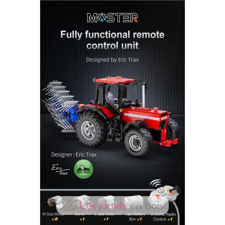 Tractor de granja 1675 piezas C61052W CaDA 6