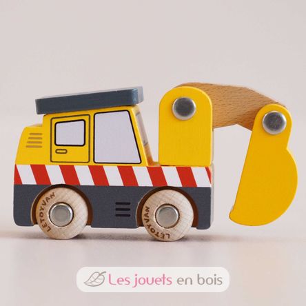 Excavadora Eddie No 37 TV-GT210 Le Toy Van 4