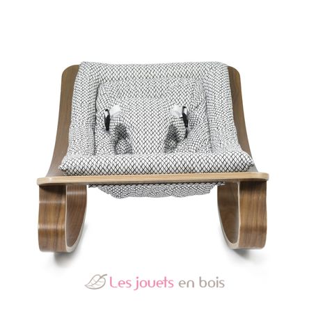 Silla de bebé LEVO en nogal - Diamond CC-LEVO-W-DIAMOND Charlie Crane 3