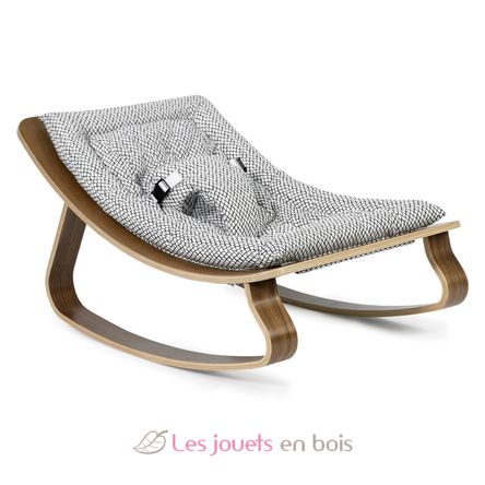 Silla de bebé LEVO en nogal - Diamond CC-LEVO-W-DIAMOND Charlie Crane 1