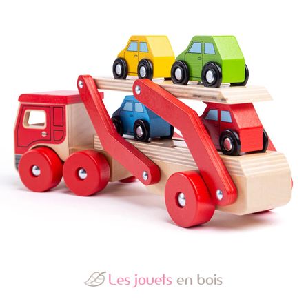 Camion Transportador BJ797 Bigjigs Toys 4