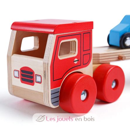 Camion Transportador BJ797 Bigjigs Toys 5