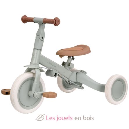 Triciclo 4 en 1 verde LD6080-GREEN Little Dutch 1