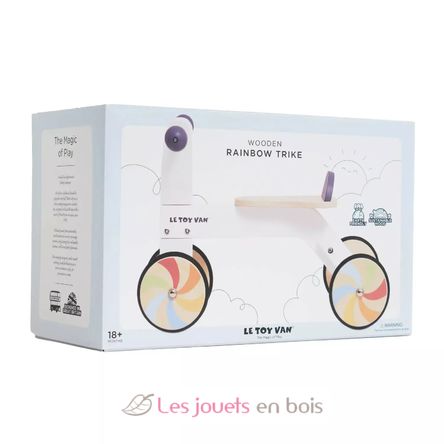 Triciclo de madera arcoíris TV-PL5201 Le Toy Van 5
