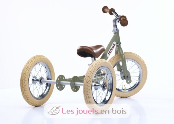 Trybike Draisienne 2 en 1 verde TBS-3-VIN-GREEN Trybike 2