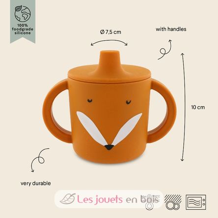 Taza para beber de silicona Mr Fox TX-96-423 Trixie 2