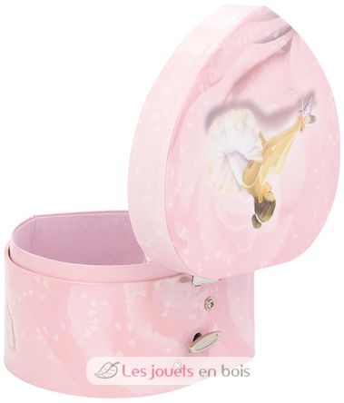 Joyero musical fosforescente rosa Bailarina TR-S30974 Trousselier 2