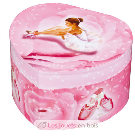 Joyero musical fosforescente rosa Bailarina TR-S30974 Trousselier 3