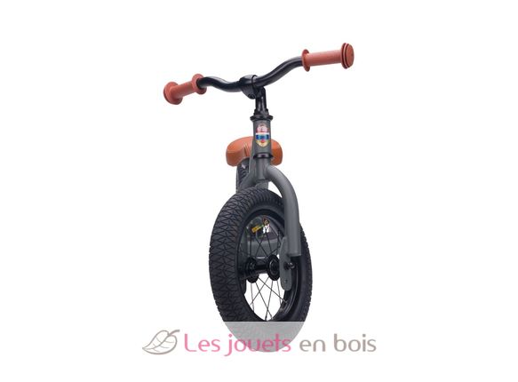 Bicicleta sin pedales acero gris mate TBS-2-ANTM Trybike 3