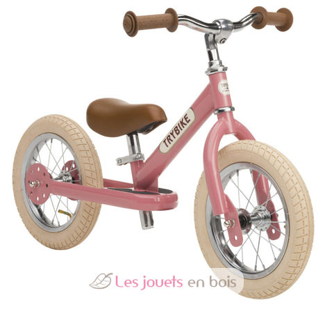 Trybike Draisienne 2 en 1 rosa TBS-3-VIN-PINK Trybike 5