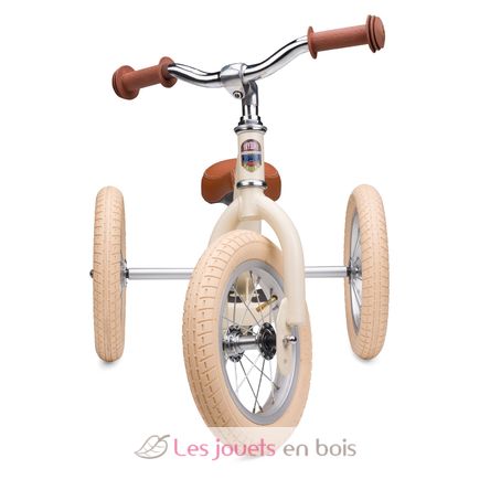 Bicicleta sin pedales 2 in 1 crema mate TBS-3-CRM-VIN Trybike 4