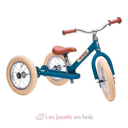 Bicicleta sin pedales 2 in 1 azul mate TBS-3-BLUM-VIN Trybike 1