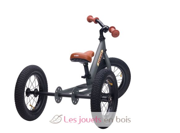Bicicleta sin pedales 2 in 1 gris mate TBS-3-ANTM Trybike 3