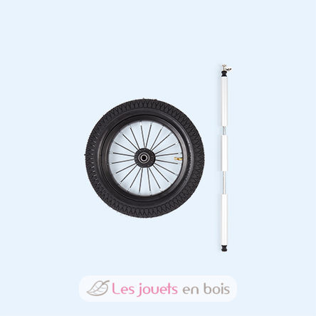 Kit de triciclo de acero Trybike - neumáticos negros TBS-99-TK Trybike 2