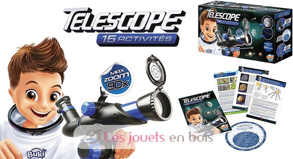 Telescopio 15 actividades TS006B Buki France 5