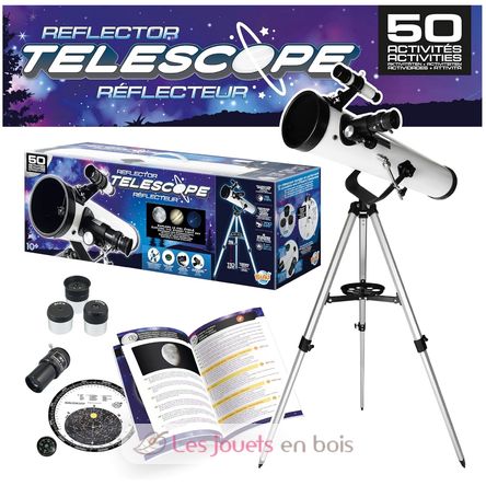 Telescopio reflector con 50 actividades BUK-TS011 Buki France 7