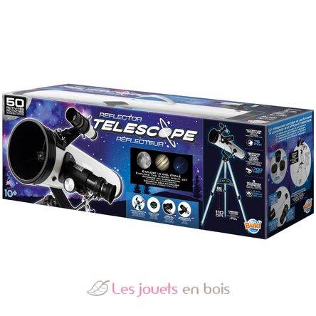 Telescopio reflector con 50 actividades BUK-TS011 Buki France 1