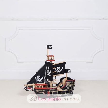 Barco de los Piratas de Barbarroja LTV246-3113 Le Toy Van 5