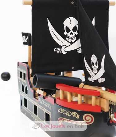 Barco de los Piratas de Barbarroja LTV246-3113 Le Toy Van 2
