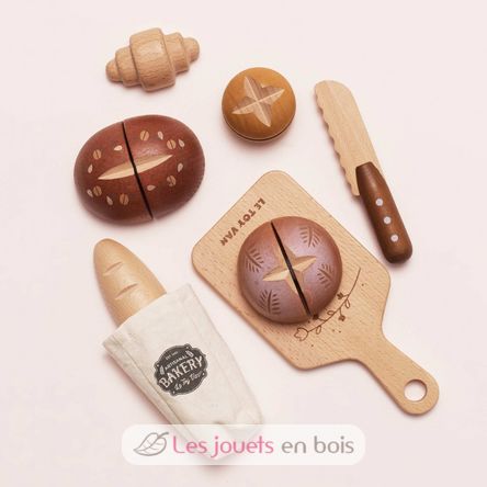 Juego de baguettes y panes artesanos TV3001 Le Toy Van 3