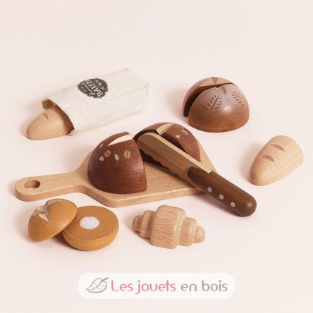 Juego de baguettes y panes artesanos TV3001 Le Toy Van 4