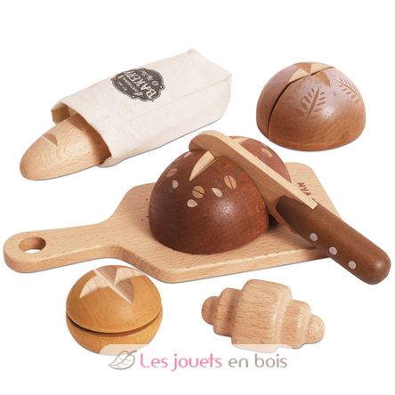 Juego de baguettes y panes artesanos TV3001 Le Toy Van 1