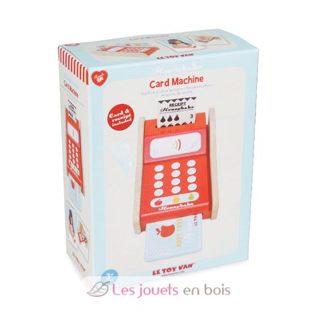 Máquina de tarjetas de crédito TV320 Le Toy Van 8
