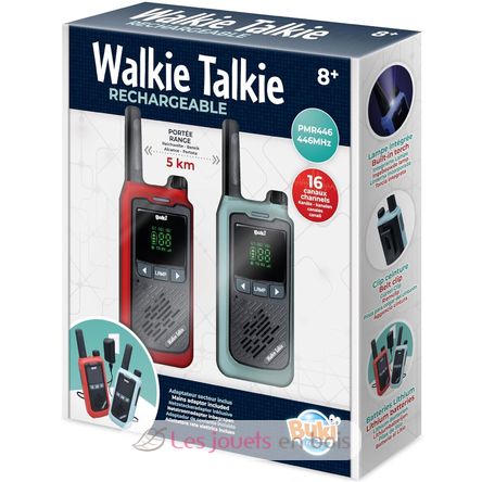Walkie-talkies recargables BUK-TW05 Buki France 1