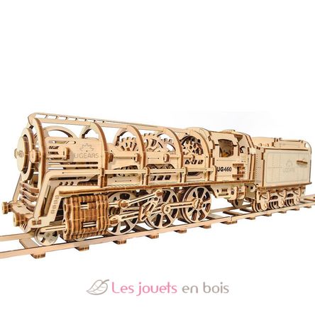 Locomotora de vapor modelo mecánico U-70012 Ugears 8