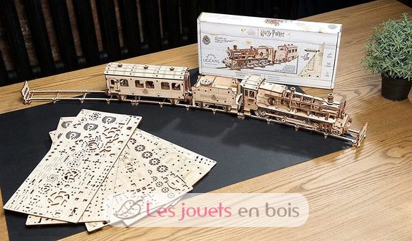 Expreso de Hogwarts modelo mecánico U-70176 Ugears 4