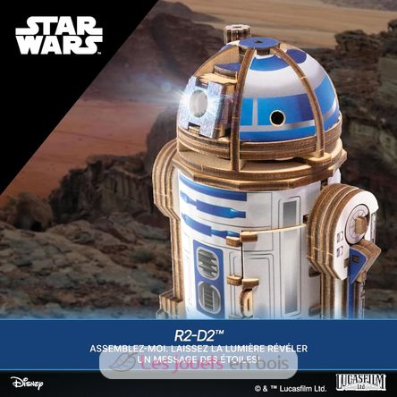 R2-D2 Star Wars modelo mecánico U-70272 Ugears 6