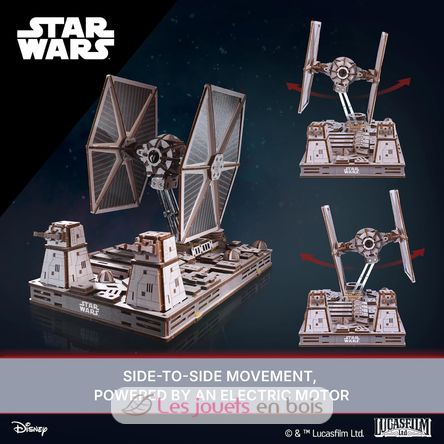 Star Wars TIE Fighter modelo mecánico U-70270 Ugears 7