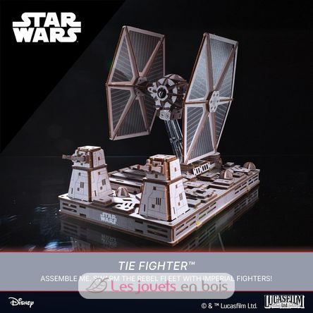 Star Wars TIE Fighter modelo mecánico U-70270 Ugears 8