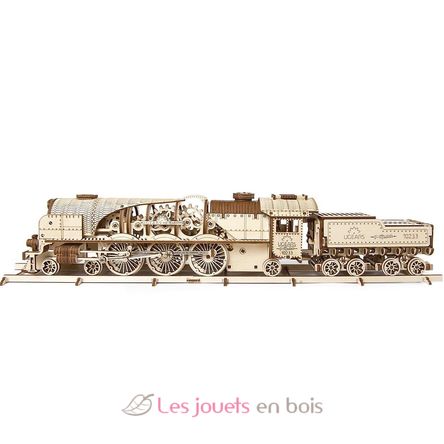Tren a vapor V-Express modelo mecánico U-70058 Ugears 3