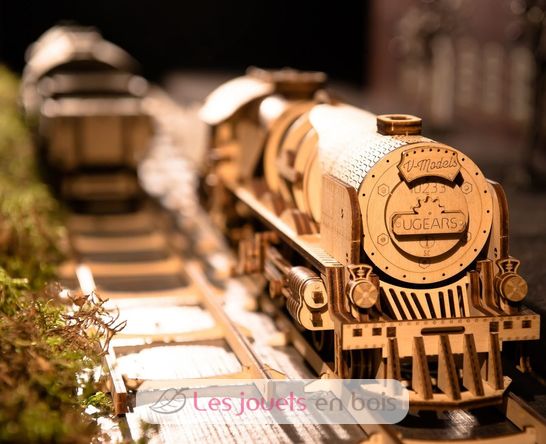 Tren a vapor V-Express modelo mecánico U-70058 Ugears 6