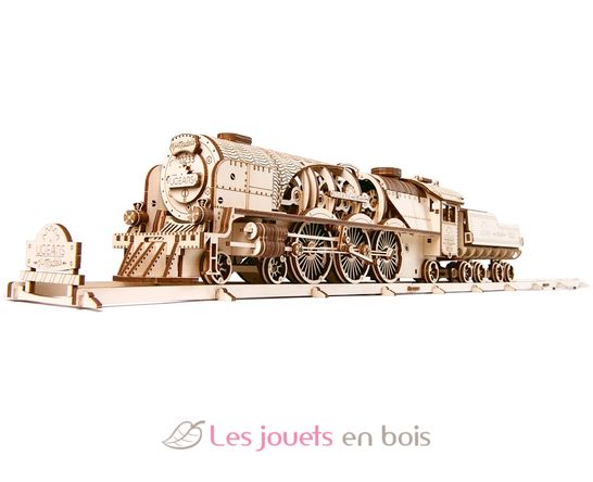 Tren a vapor V-Express modelo mecánico U-70058 Ugears 5