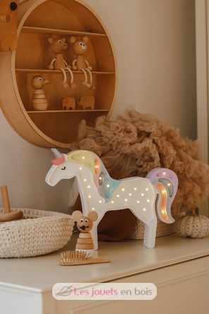 Luz nocturna de unicornio arco iris LL012-343 Little Lights 5