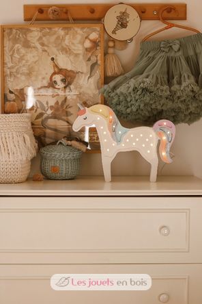 Luz nocturna de unicornio arco iris LL012-343 Little Lights 4