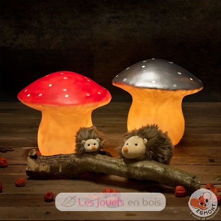 Lámpara de mesa/noche LED con forma de seta de 30 cm EG-360637RED Egmont Toys 3