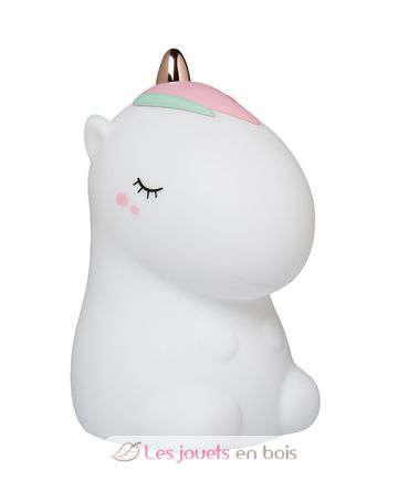 Luz nocturna Cosmo el unicornio blanco L-UNIWHITER Little L 1