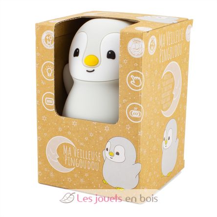 Luz de noche de silicona Pingüino UL8163 Ulysse 7
