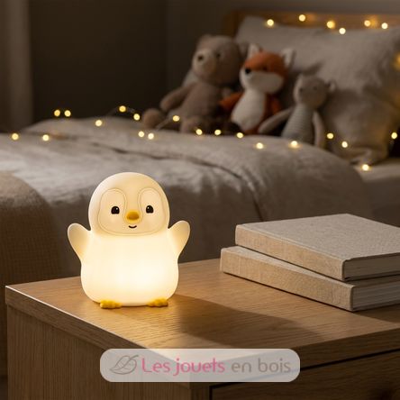 Luz de noche de silicona Pingüino UL8163 Ulysse 2