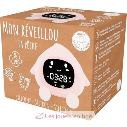 Luz nocturna y despertador Melocotón UL8149 Ulysse 5