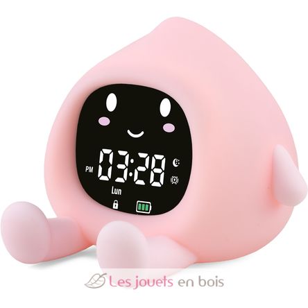 Luz nocturna y despertador Melocotón UL8149 Ulysse 1
